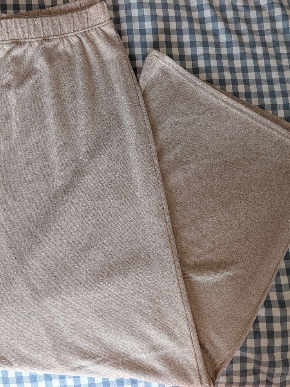 Lemon Wide Leg Pants Light Beige